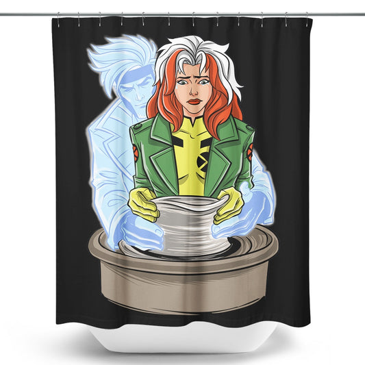 X-Ghost - Shower Curtain