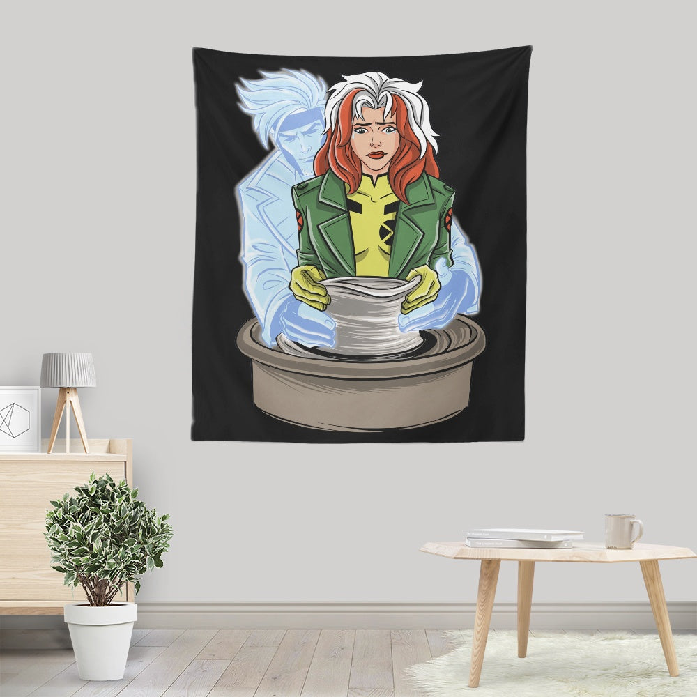 X-Ghost - Wall Tapestry