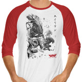 Xeno Invasion - 3/4 Sleeve Raglan T-Shirt