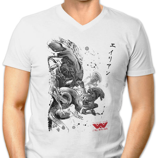 Xeno Invasion - Men's V-Neck