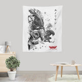 Xeno Invasion - Wall Tapestry