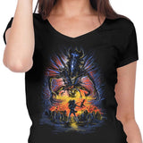 Xeno Shall Not Pass - Women's V-Neck