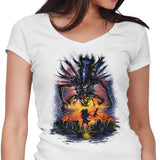 Xeno Shall Not Pass - Women's V-Neck