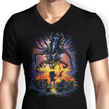 Xeno Shall Not Pass - Men's V-Neck