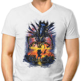 Xeno Shall Not Pass - Men's V-Neck