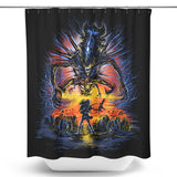 Xeno Shall Not Pass - Shower Curtain