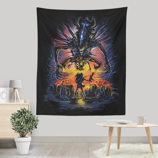 Xeno Shall Not Pass - Wall Tapestry