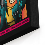 Xmas Bubs - Canvas Print