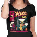 Xmas Bubs - Women's V-Neck