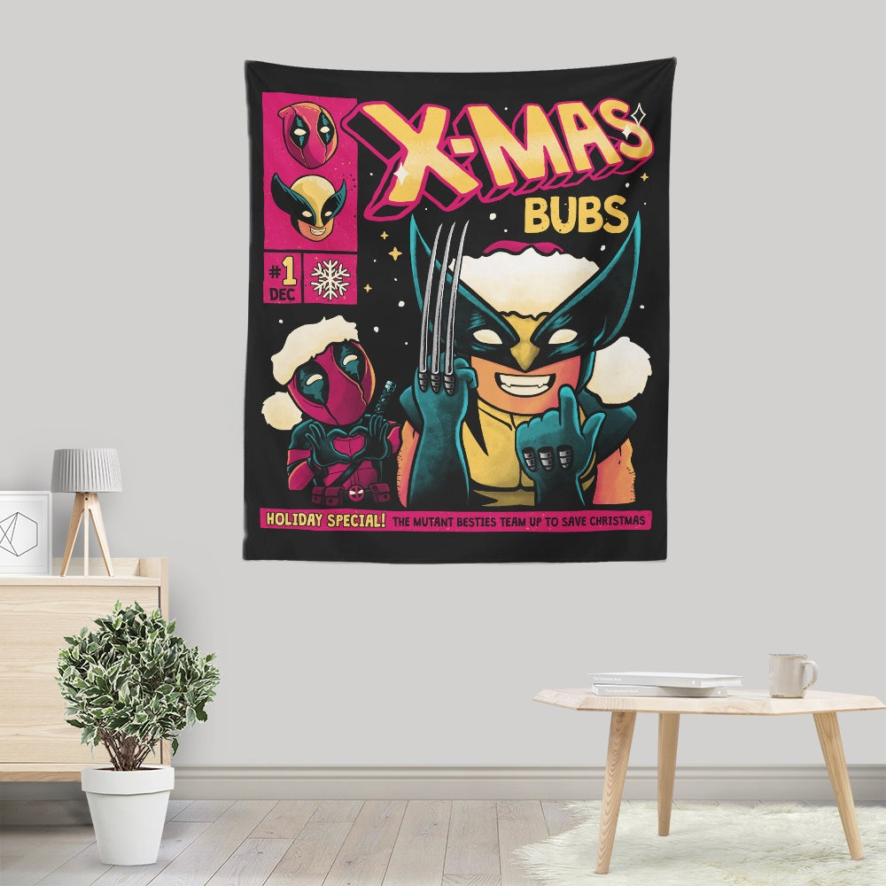 Xmas Bubs - Wall Tapestry