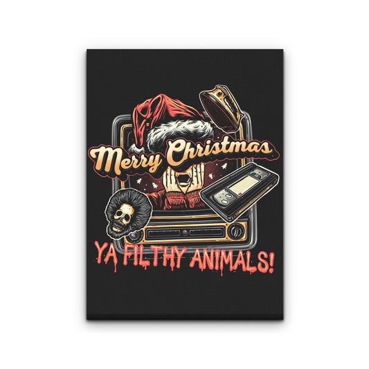 Ya Filthy Animals - Canvas Print