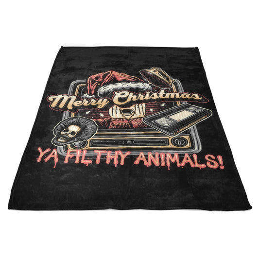 Ya Filthy Animals - Fleece Blanket
