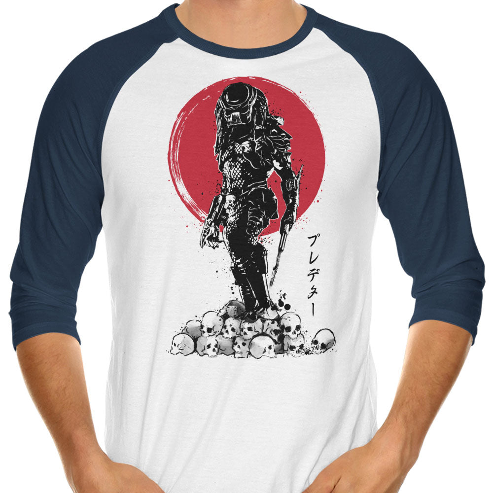 Yautja Hunter - 3/4 Sleeve Raglan T-Shirt