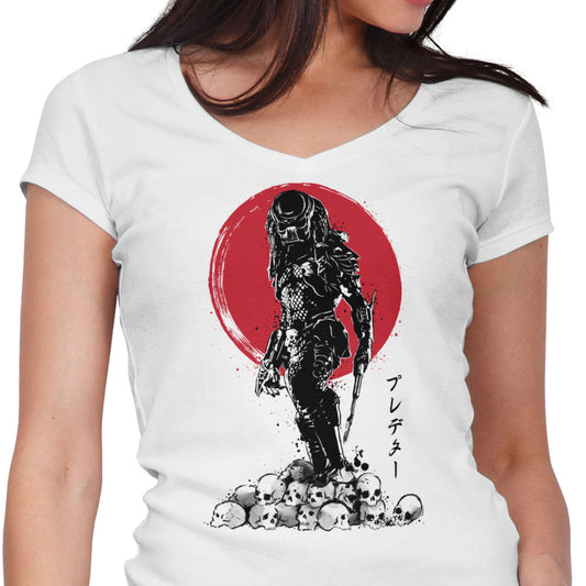 Yautja Hunter - Women's V-Neck