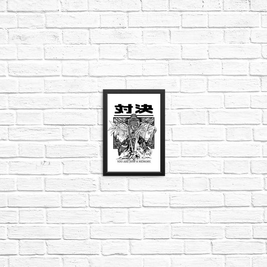 You Are Just a Memory - Posters & Prints