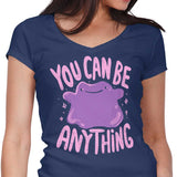 You Can Be Anything - Women's V-Neck