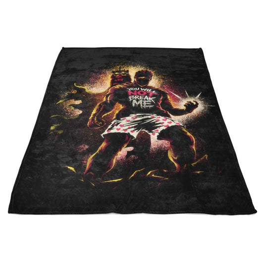 You Will Not Break Me - Fleece Blanket
