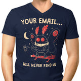Your Email Will Never Find Me - Men's V-Neck