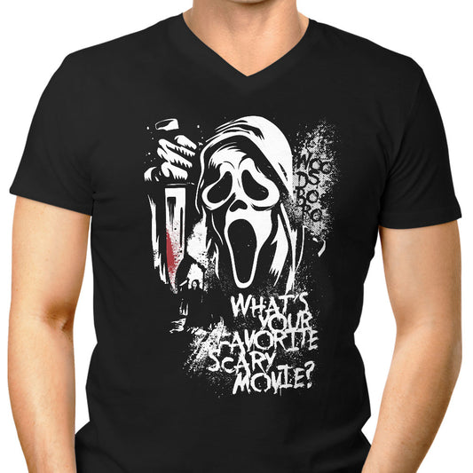 Your Favorite Scary Movie - Men's V-Neck