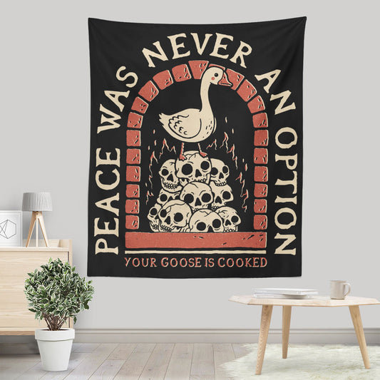 Your Goose is Cooked - Wall Tapestry