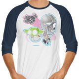 Zim Djarin - 3/4 Sleeve Raglan T-Shirt