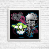 Zim Djarin - Posters & Prints