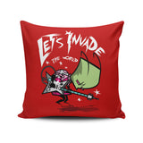 Zim Pilgrim - Throw Pillow