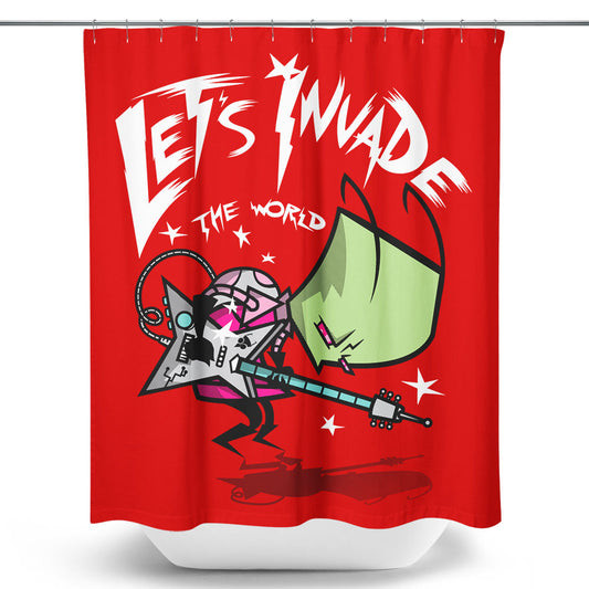 Zim Pilgrim - Shower Curtain