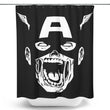 Zombie Captain - Shower Curtain