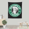 100 Cups of Coffee - Wall Tapestry