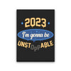 2023 Unstable - Canvas Print