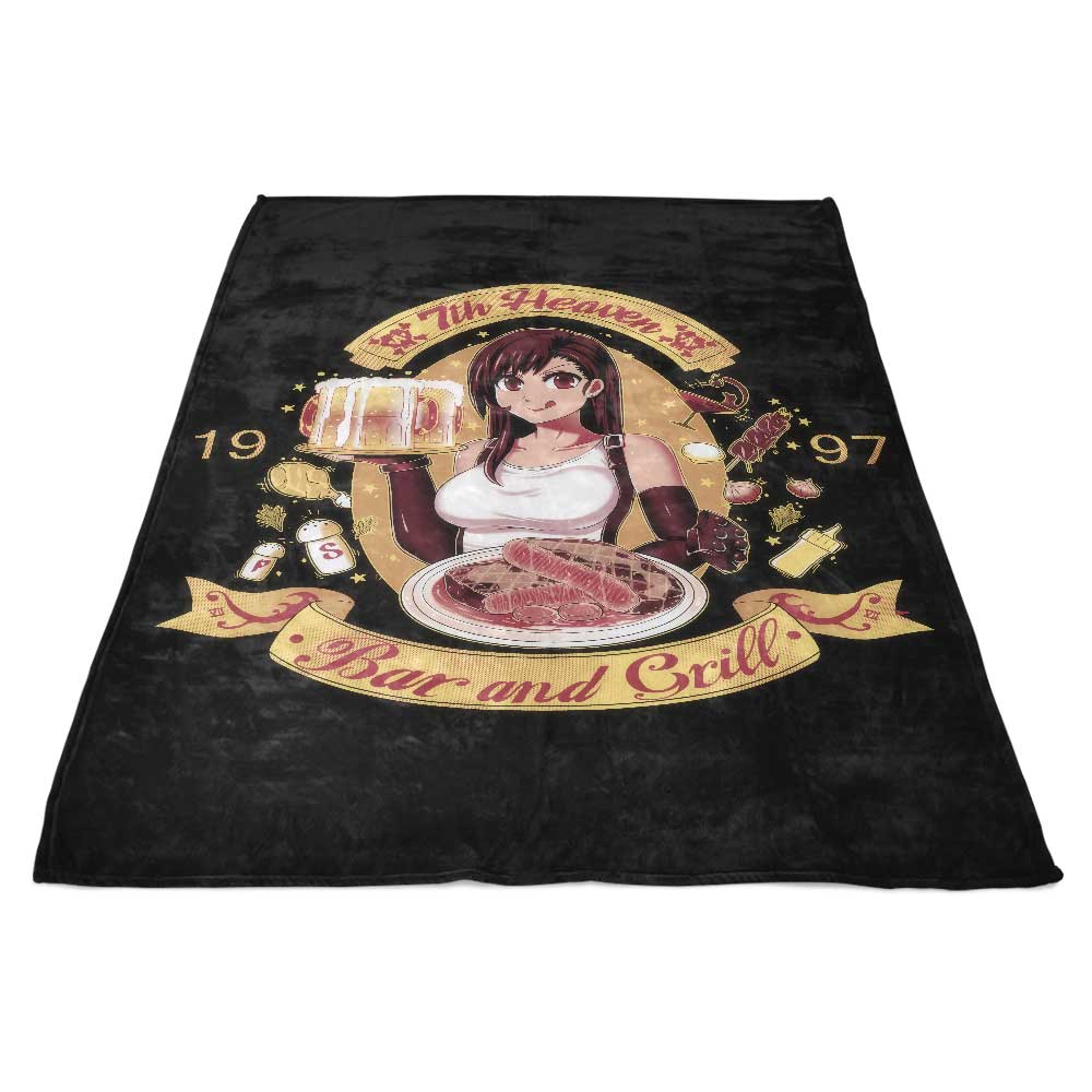 7th Heaven Bar and Grill - Fleece Blanket