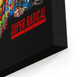 80's Toon Kart - Canvas Print