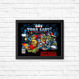 80's Toon Kart - Posters & Prints