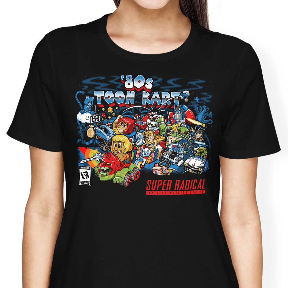 80's Toon Kart - Women's Apparel