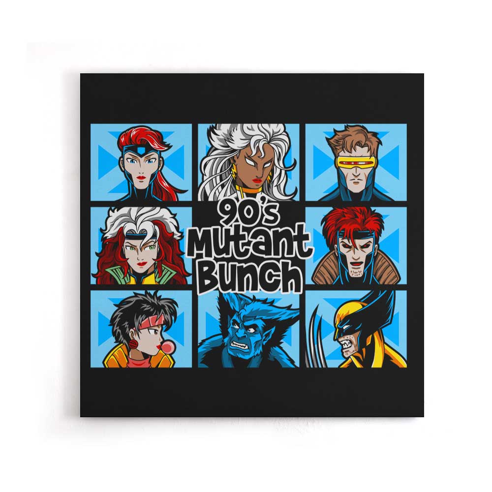 90's Mutant Bunch - Canvas Print