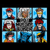 90's Mutant Bunch - Throw Pillow