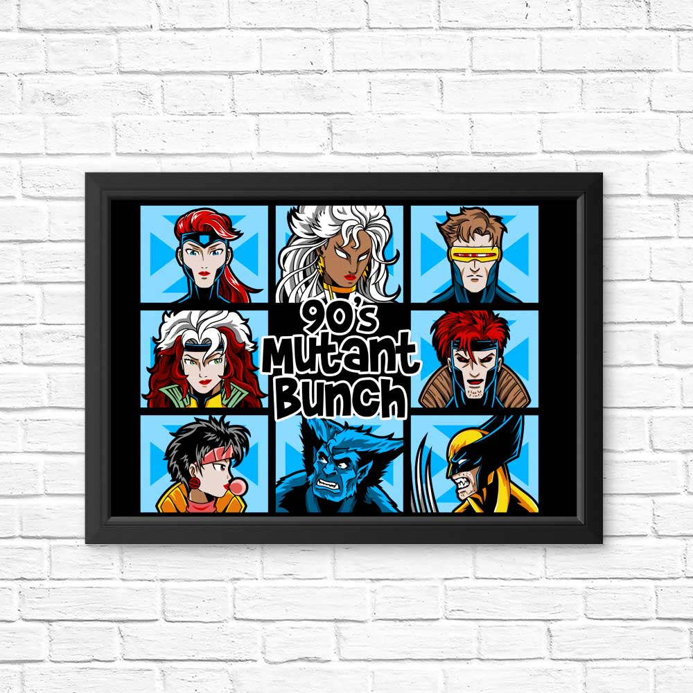 90's Mutant Bunch - Posters & Prints
