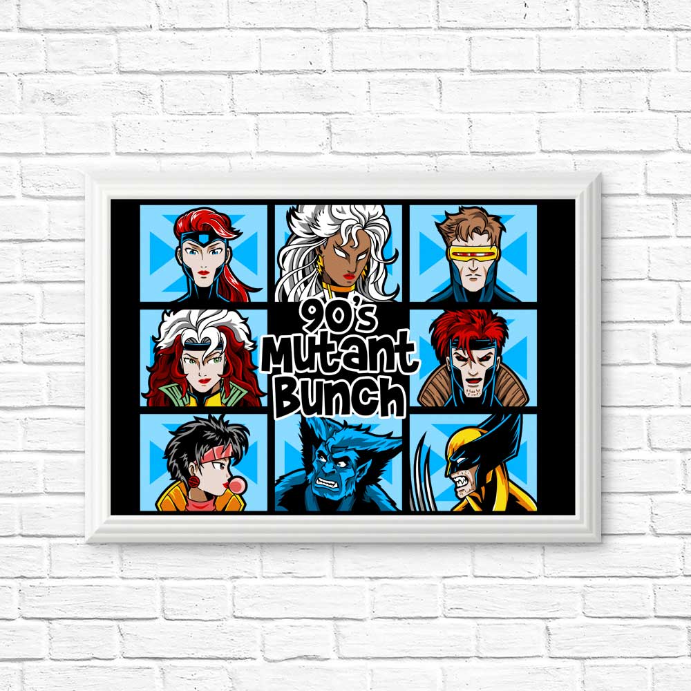 90's Mutant Bunch - Posters & Prints