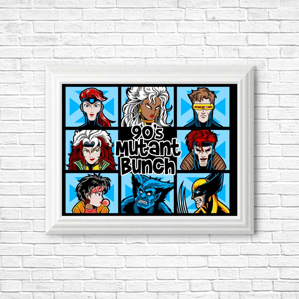 90's Mutant Bunch - Posters & Prints