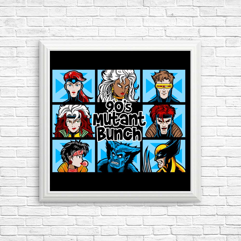 90's Mutant Bunch - Posters & Prints
