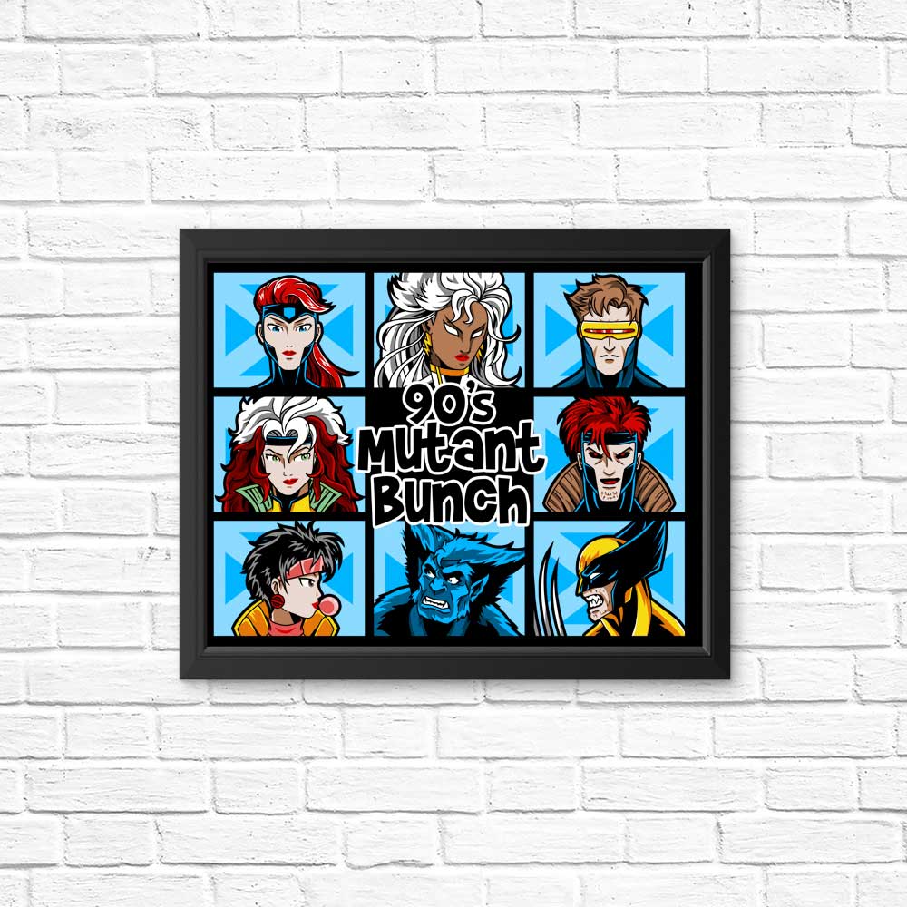 90's Mutant Bunch - Posters & Prints