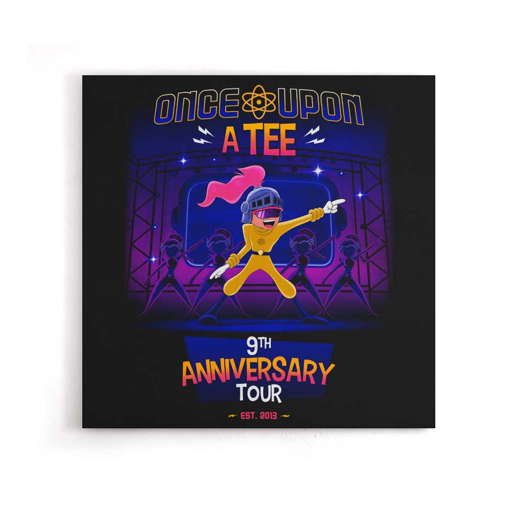9th Anniversary Tour - Canvas Print