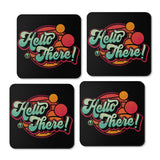 A Bold Greeting - Coasters