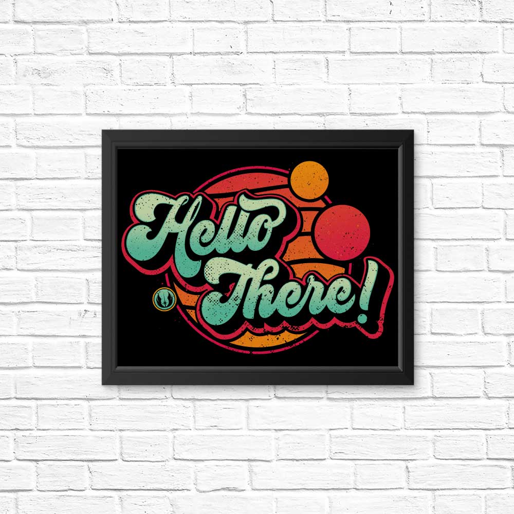 A Bold Greeting - Posters & Prints