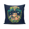 A Cat to the Past - Throw Pillow