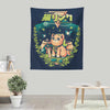 A Cat to the Past - Wall Tapestry