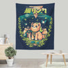 A Cat to the Past - Wall Tapestry