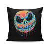 A Colorful Nightmare - Throw Pillow