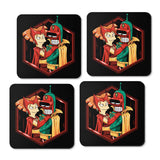 A Futuristic Couple - Coasters